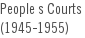 Peoples Courts (1945-1955)