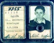 Factory identification card of a forced laborer